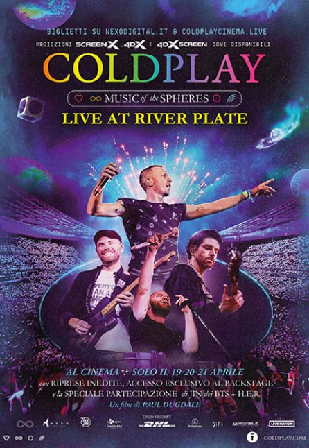 COLDPLAY - MUSIC OF THE SPHERES: LIVE AT RIVER PLATE
